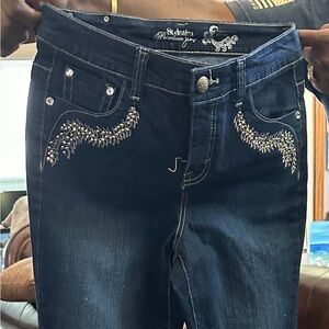 Style & Co. Macy’s brand, size 6, made in Jordan, 32 inches long, dark blue jean